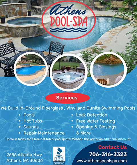 ATHENS POOL & SPA, CLARKE COUNTY, GA