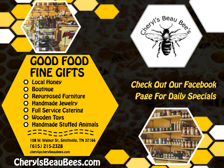 CHERYL’S BEAU BEES, WARREN COUNTY, TN