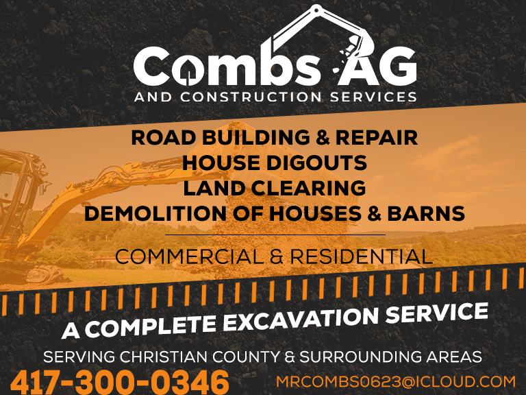 COMBS AG & CONSTRUCTION SERVICES, CHRISTIAN COUNTY, MO