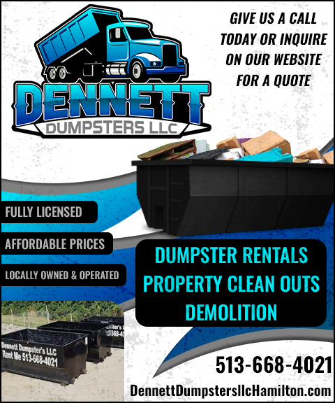 DENNETT DUMPSTERS, BUTLER COUNTY, OH
