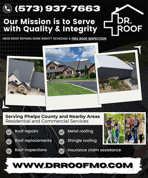 Dr. roof, Phelps county, MO