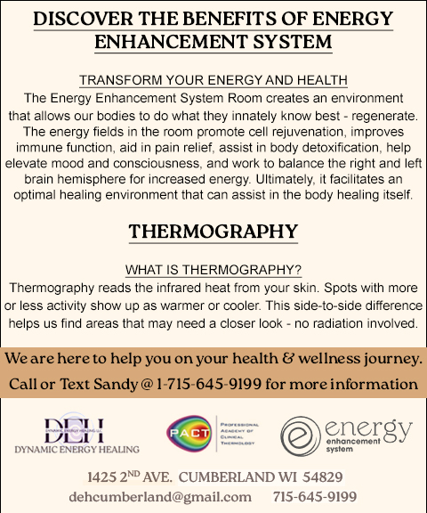 DYNAMIC ENERGY HEALING, BARRON COUNTY, WI