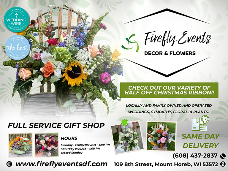 fireflyeventsdecorandflowers FIREFLY EVENTS DÉCOR & FLOWERS, DANE COUNTY, WI