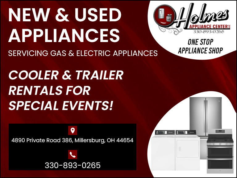 HOLMES APPLIANCE CENTER, HOLMES COUNTY, OH