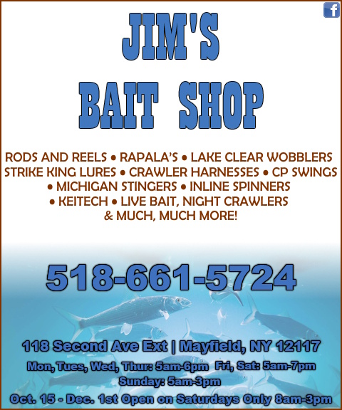 JIM’S BAIT SHOP, HAMILTON COUNTY, NY