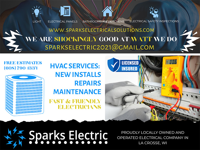 sparkselectric SPARKS ELECTRIC, LACROSSE COUNTY, WI