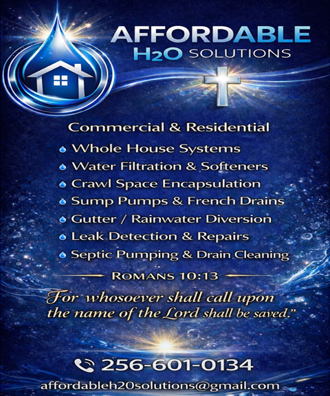 AFFORDABLE H2O SOLUTIONS, JACKSON COUNTY, AL
