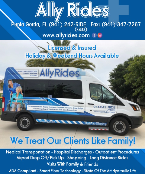 allyrides ALLY RIDES, CHARLOTTE COUNTY, FL