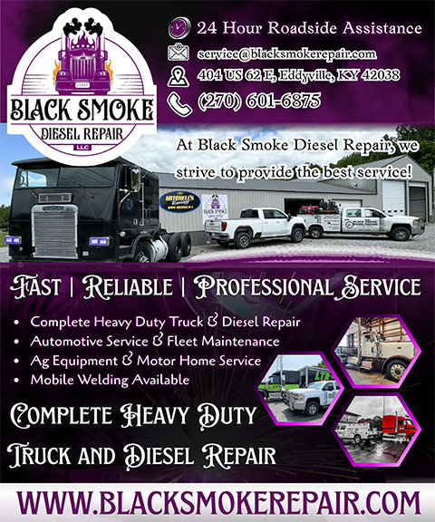 BLACK SMOKE DIESEL REPAIR, LYON COUNTY, KY