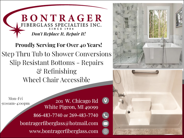 BONTRAGER FIBERGLASS SPECIALTIES INC, St. Joseph County, MI