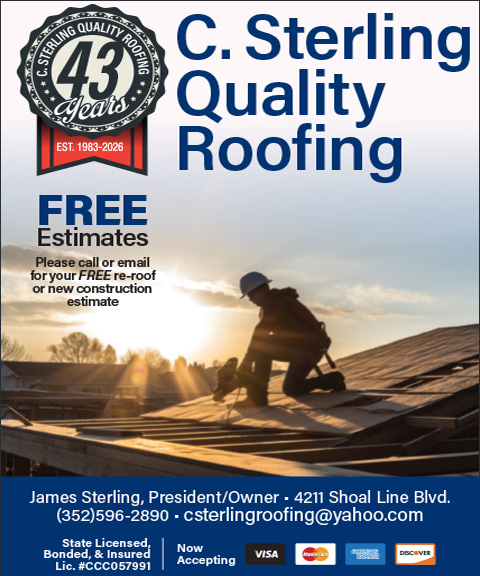 csterlingqualityroofing C. STERLING QUALITY ROOFING, HERNANDO COUNTY, FL