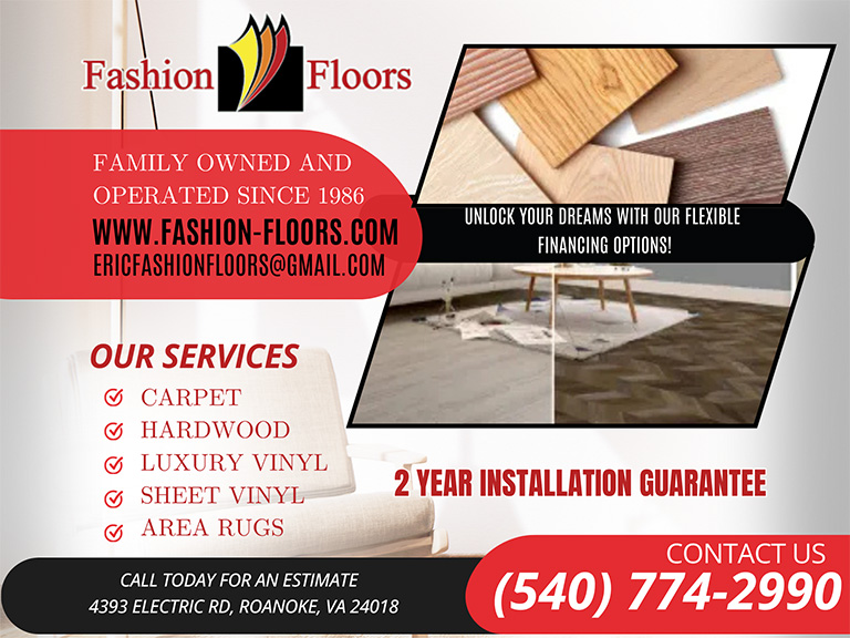 FASHION FLOORS ROANOKE, ROANOKE COUNTY, VA
