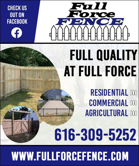 FULL FORCE FENCE, MONTCALM COUNTY, MI