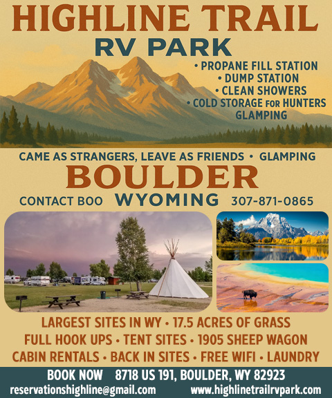 highlinetrailrvpark HIGHLINE TRAIL RV PARK, SUBLETTE COUNTY, WY