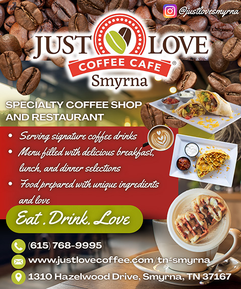 JUST LOVE COFFEE, RUTHERFORD COUNTY, TN