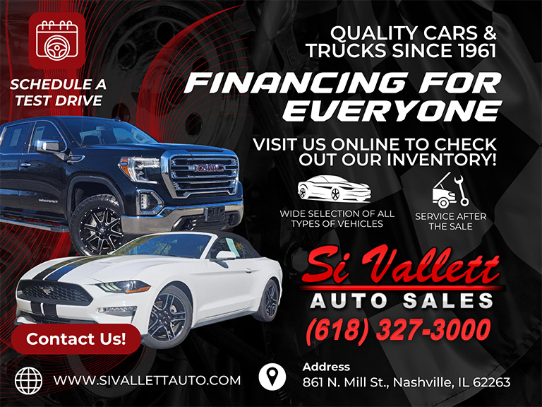 SI VALLET AUTO SALES, WASHINGTON COUNTY, IL