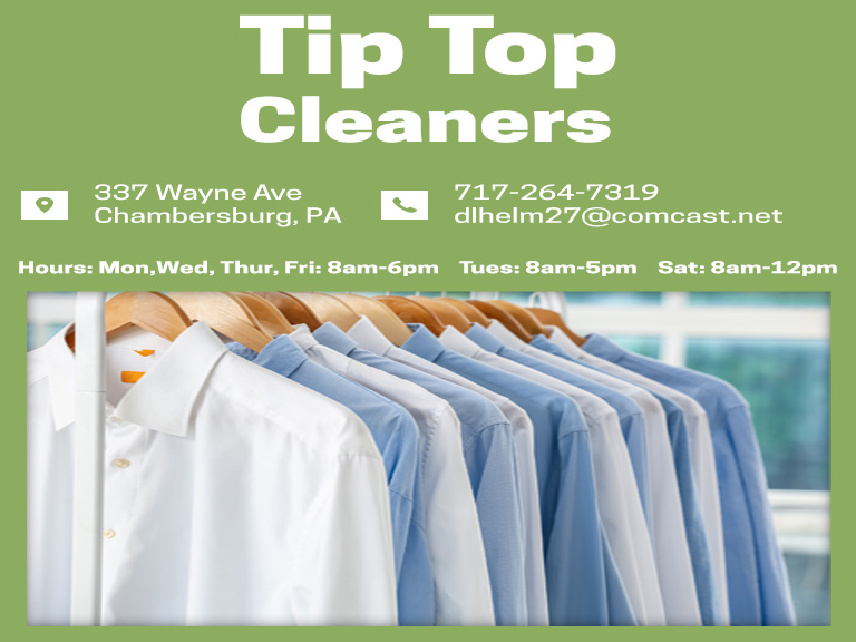 TIP TOP CLEANERS, FRANKLIN COUNTY, PA