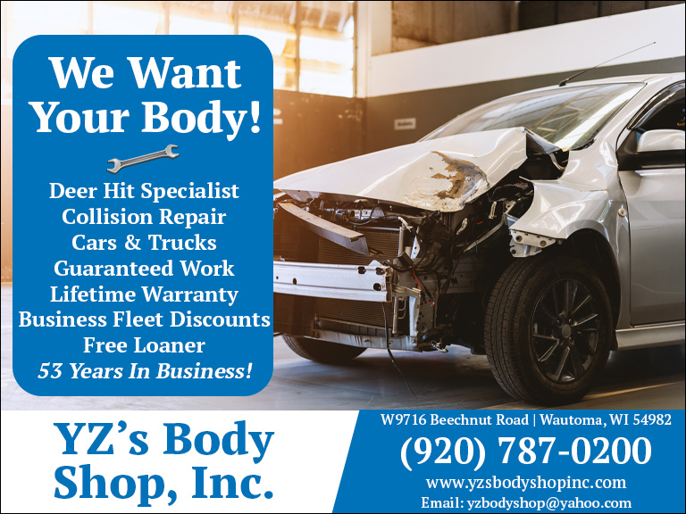 yzsbodyshop YZ’S BODY SHOP, WAUSHARA COUNTY, WI