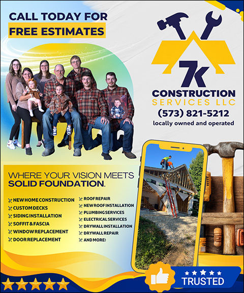 7K CONSTRUCTION SERVICE, GASCONADE COUNTY, MO