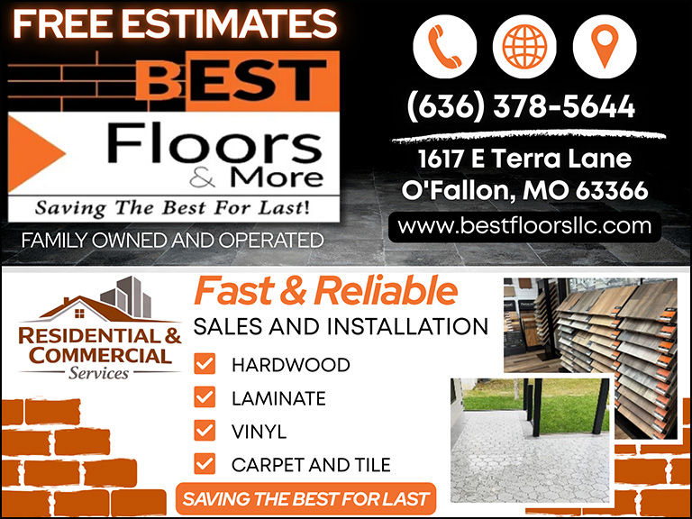 BEST FLOORS & MORE, ST. CHARLES COUNTY, MO