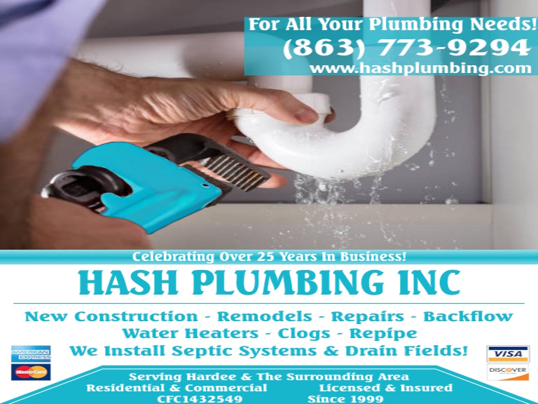 hashplumbing2 HASH PLUMBING, HARDEE COUNTY, FL