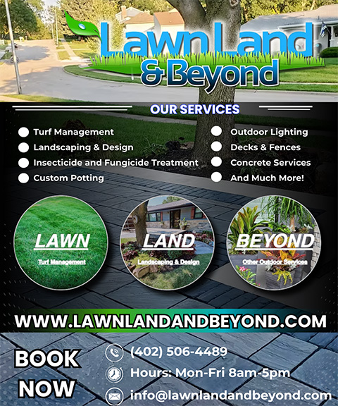 LAWN LAND & BEYOND, SARPY COUNTY, NE