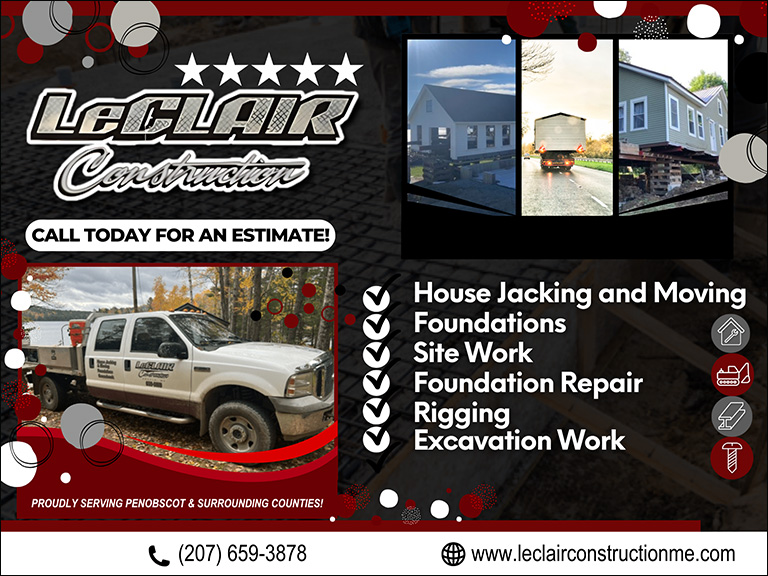 LECLAIR CONSTRUCTION, PENOBSCOT COUNTY, ME