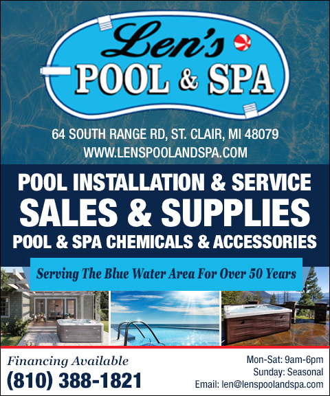 LEN’S POOL AND SPA, ST. CLAIR COUNTY, MI