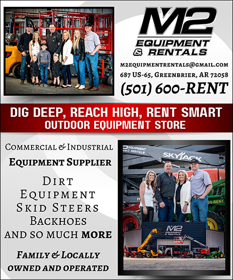 M2 EQUIPMENT & RENTALS, FAULKNER COUNTY, AR