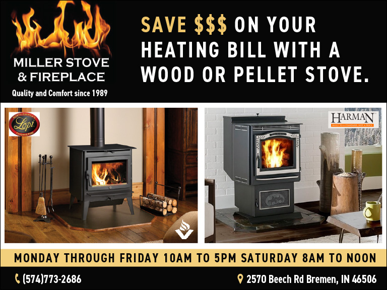 MILLER STOVE & FIREPLACE, ST. JOSEPH COUNTY, IN