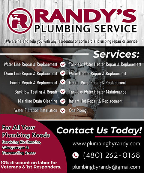 RANDY’S PLUMBING, BERNALILLO COUNTY, NM