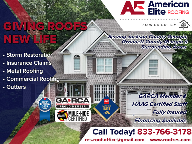 RESURRECTED ROOFING, JACKSON COUNTY, GA
