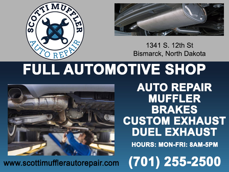 SCOTTI MUFFLER & AUTO REPAIR, BURLEIGH COUNTY, ND