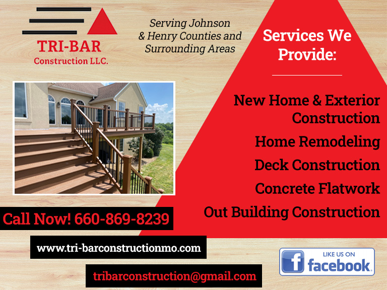 TRI-BAR CONSTRUCTION LLC, HENRY COUNTY, MO