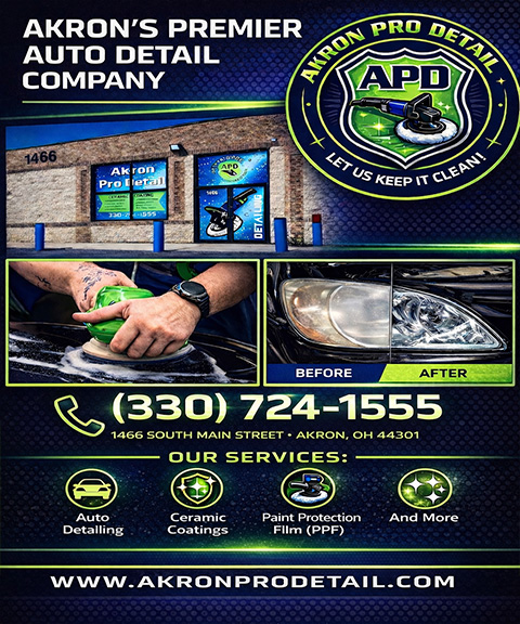 AKRON PRO DETAIL, SUMMIT COUNTY, OH