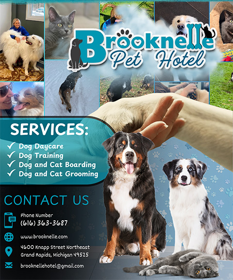 BROOKNELLE PET HOTEL, KENT COUNTY, MI
