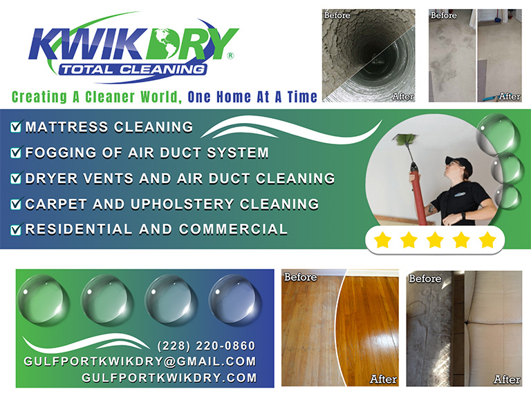 GULFPORT KWIK DRY TOTAL CLEANING, HARRISON COUNTY, MS
