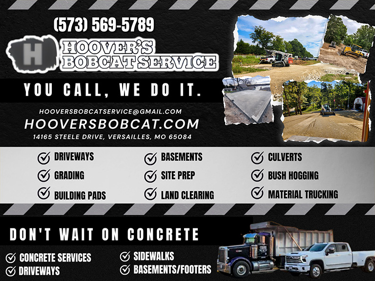 HOOVER’S BOBCAT SERVICE, MORGAN COUNTY, MO