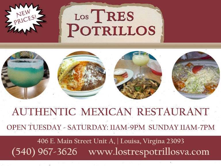 LOS TRES POTRILLOS, LOUISA COUNTY, VA