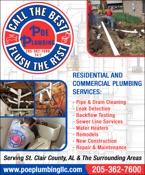 POE PLUMBING, ST. CLAIR COUNTY, AL