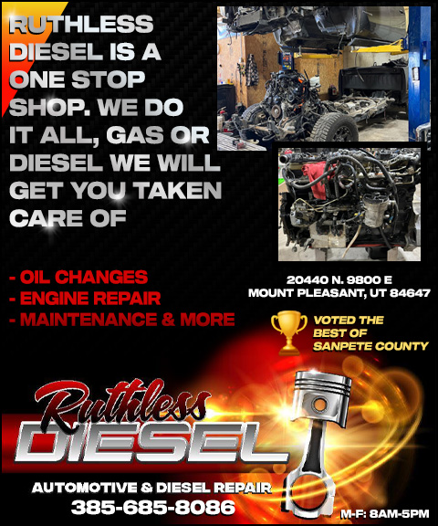 ruthlessdiesel RUTHLESS DIESEL, SANPETE COUNTY, UT