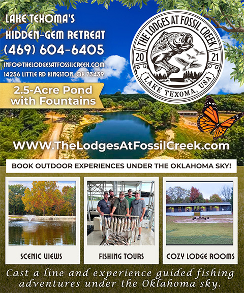 THE LODGES AT FOSSIL CREEK, MARSHALL COUNTY, OK