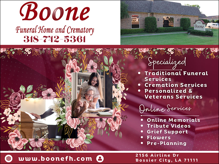 Boone Funeral Home, CADDO PARISH, LA