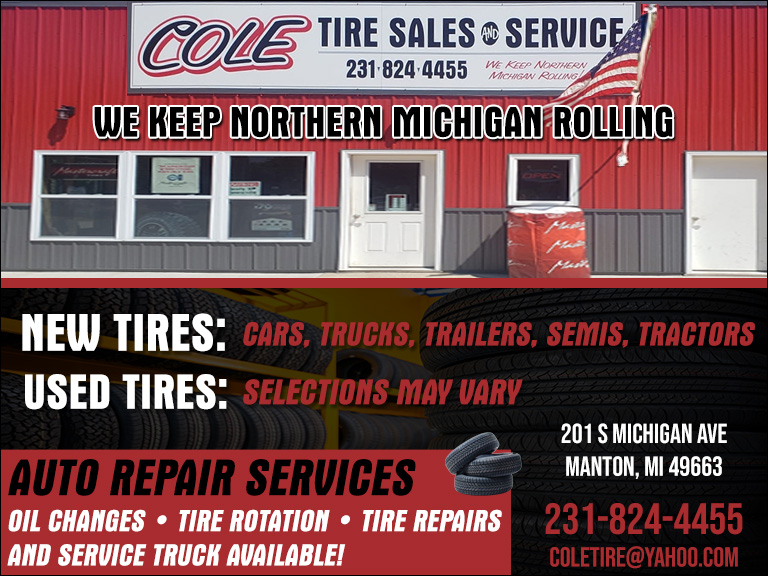 COLE TIRE SALES & SERVICE, Wexford County, MI