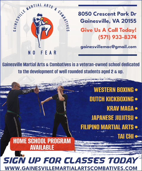 GAINESVILLE MARTIAL ARTS & COMBATIVES, PRINCE WILLIAM COUNTY, VA