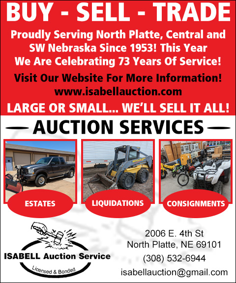 Isabell auction service, LINCOLN COUNTY, NE