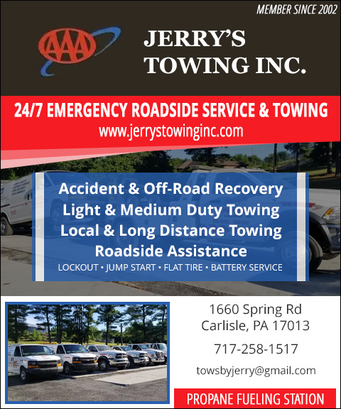 JERRY’S TOWING AND RECOVERY, CUMBERLAND COUNTY, PA