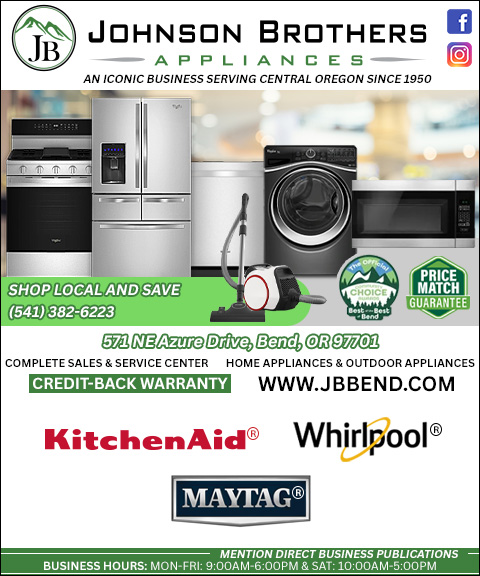 johnsonbrothersappiance2 JOHNSON BROTHERS APPLIANCES, DESCHUTES COUNTY, OR