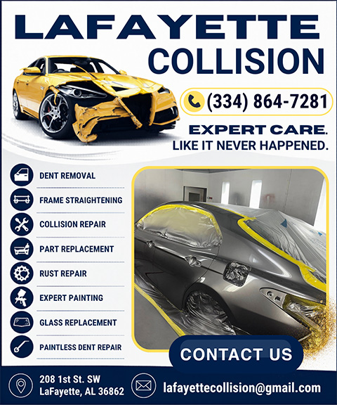 LAFAYETTE COLLISION, CHAMBERS COUNTY, AL
