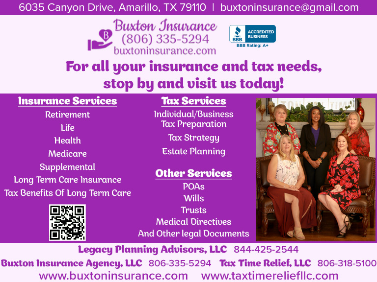 LEGACY PLANNING ADVISORS, POTTER COUNTY, TX